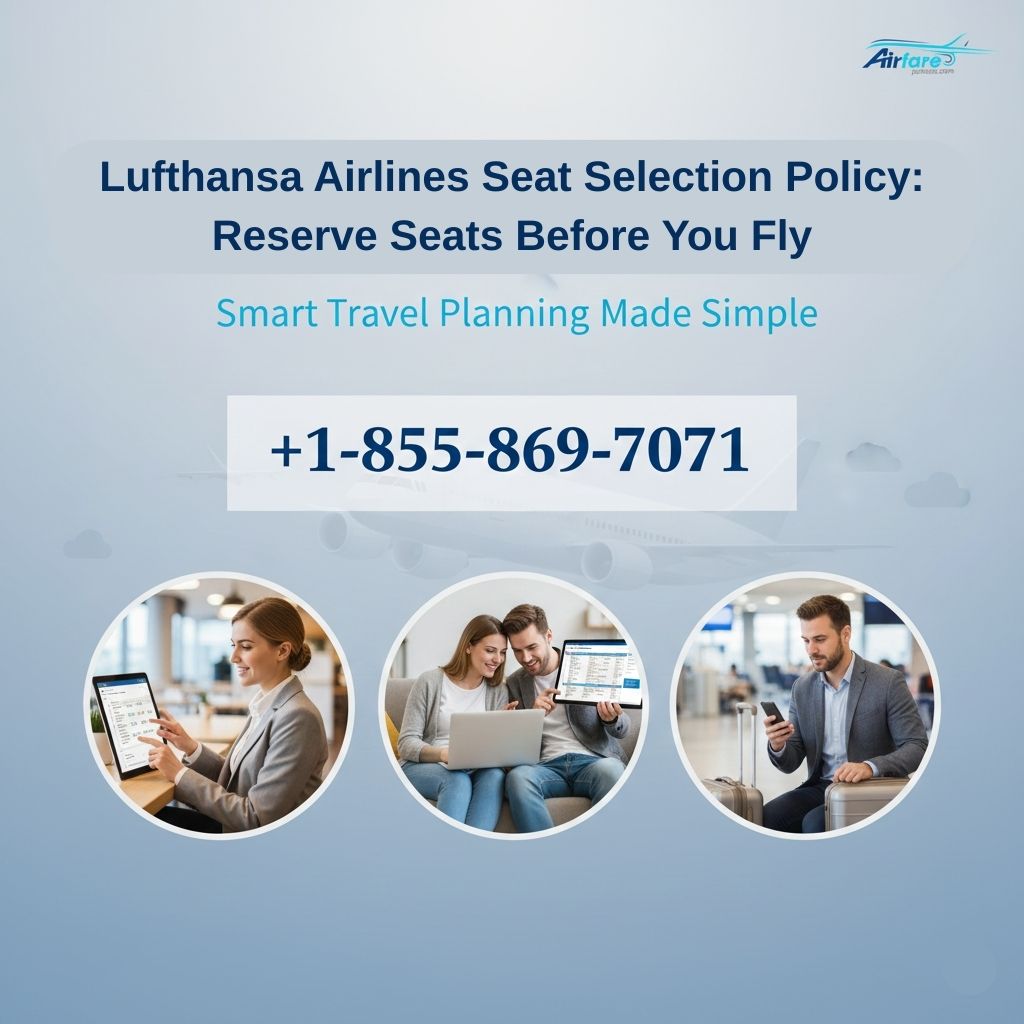Lufthansa Airlines Seat Selection